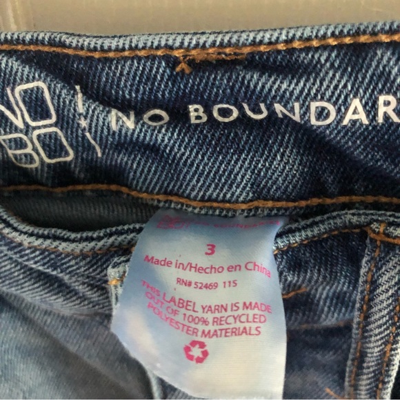 NOBO medium wash denim jeans- size 3 (juniors) - Picture 8 of 13
